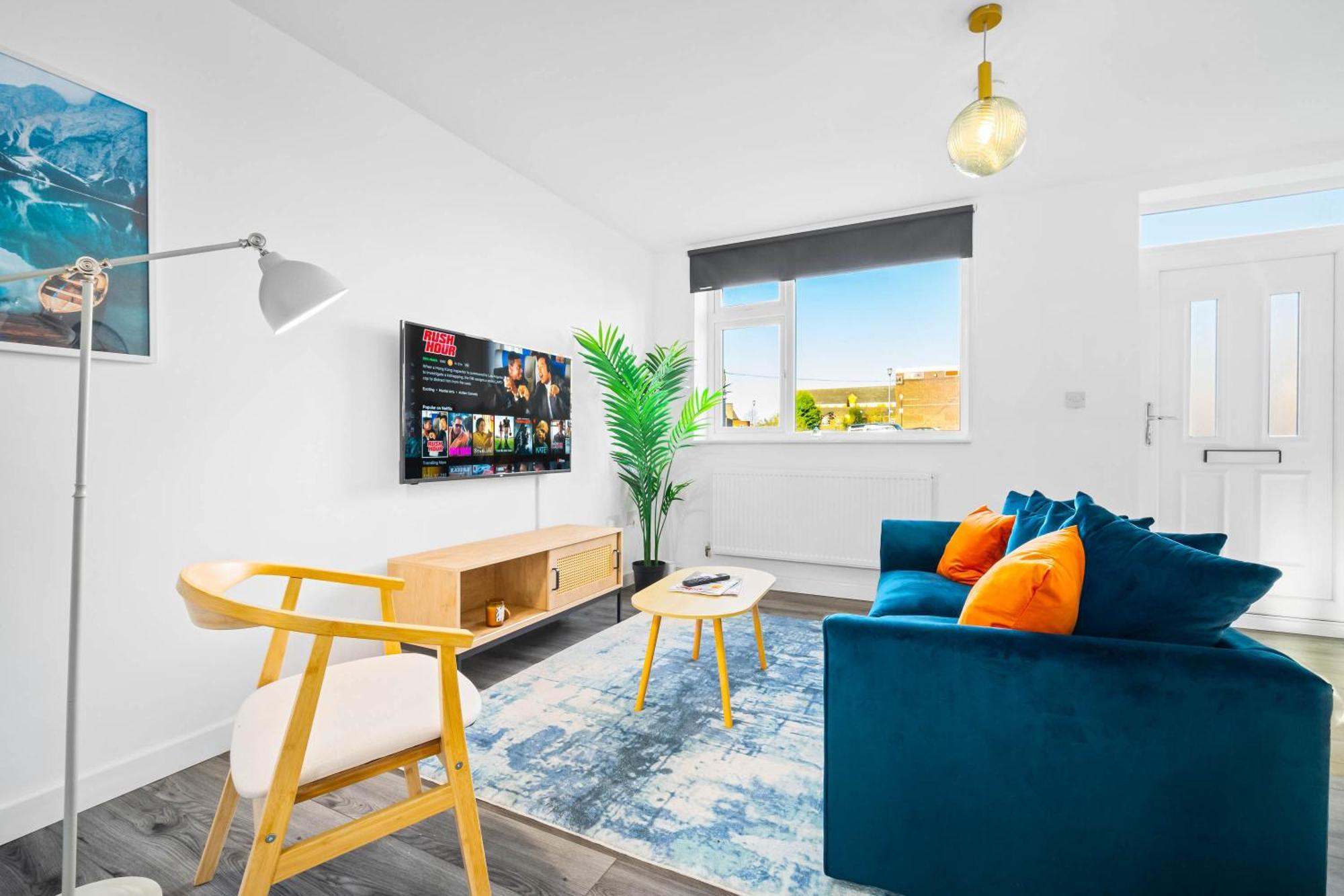 Modern Apartment - Cradley Heath - Top Rated - Netflix - Wifi - 1Mh Smethwick Bagian luar foto