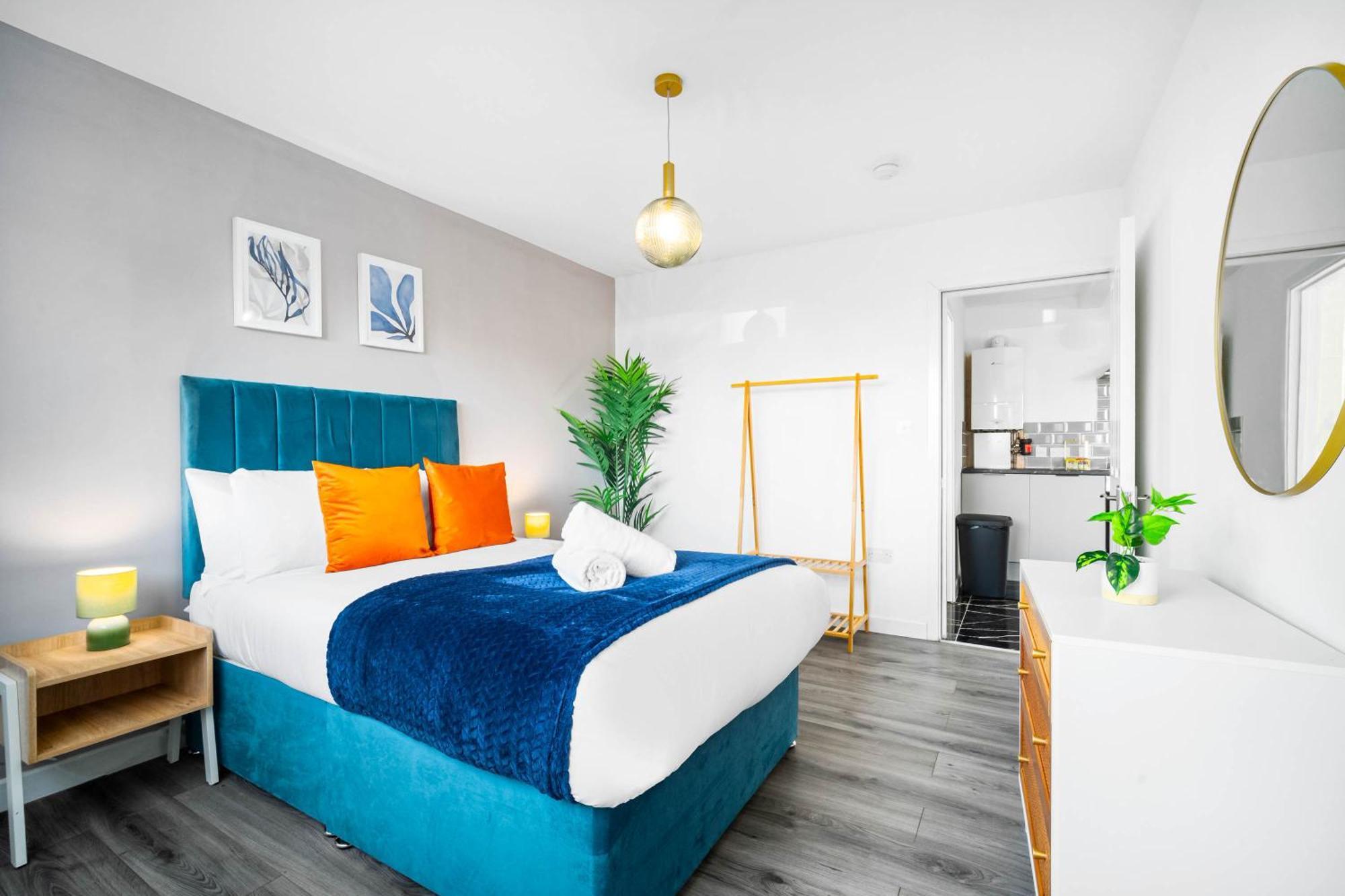 Modern Apartment - Cradley Heath - Top Rated - Netflix - Wifi - 1Mh Smethwick Bagian luar foto